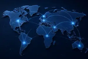 Global Service Network Icon